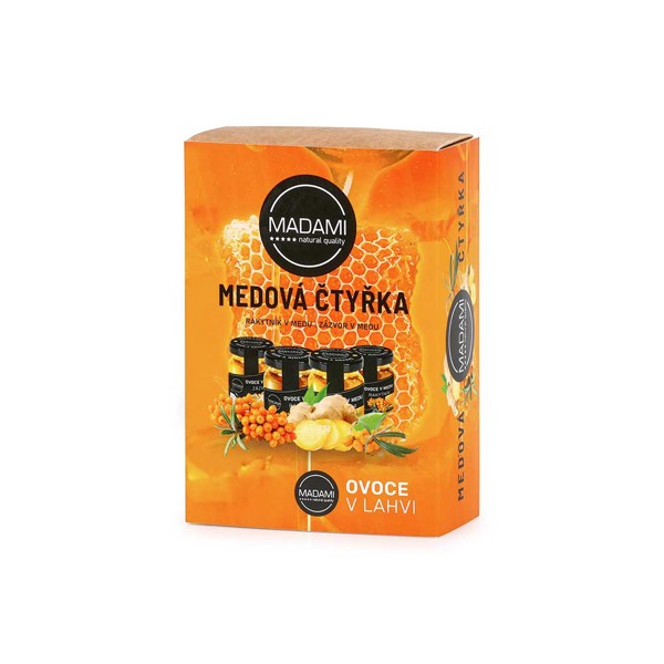 Dárková krabička 4x68 g HONEY PACK