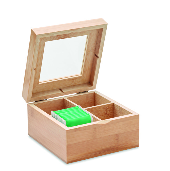 Bamboo tea box Campo Tea