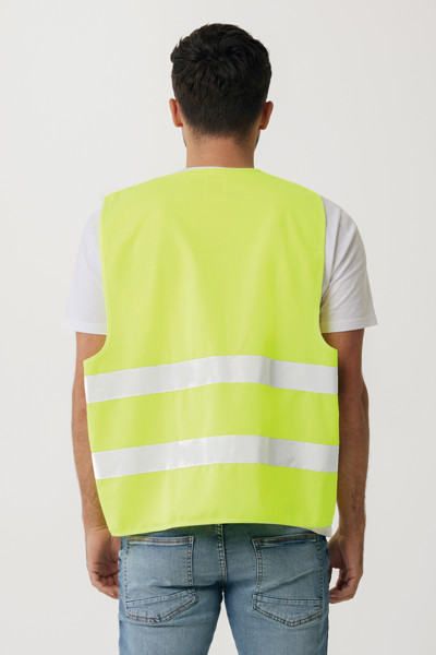 XD Collection safety vest recycled PET, EN ISO 20471