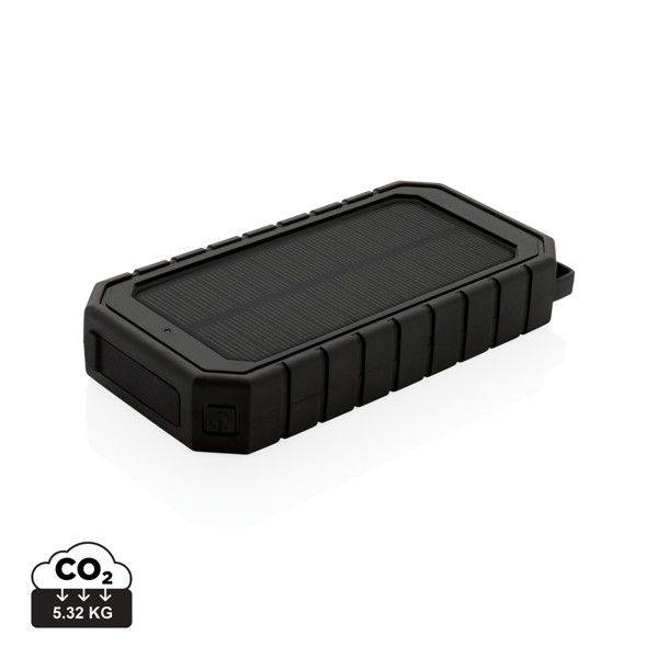 RCS solarni powerbank s bežičnim punjenjem 10W od reciklirane plastike