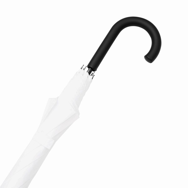 Automatic Windproof Stick Umbrella Wind - White