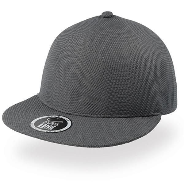 Boné Snap-One, 100% Poliéster - Branco
