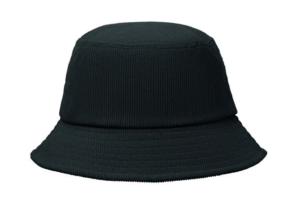 Corduroy bucket hat Scoop - Black