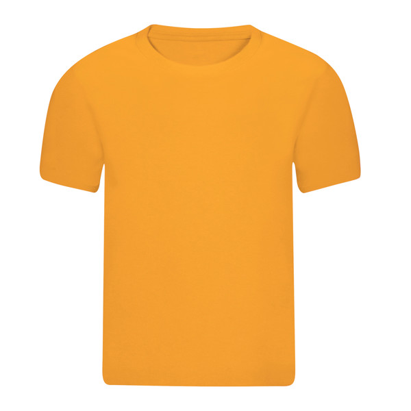 Kids Colour T-Shirt Seiyo - Golden / 6-8