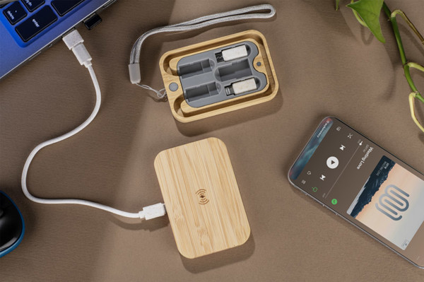 Charging cable set with inductive charger BUMO