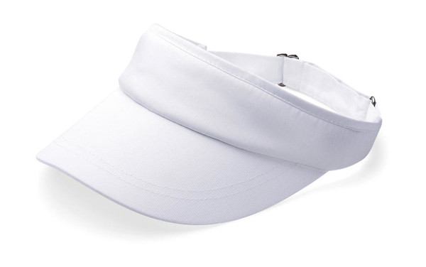 Sports Visor - White / ONE SIZE