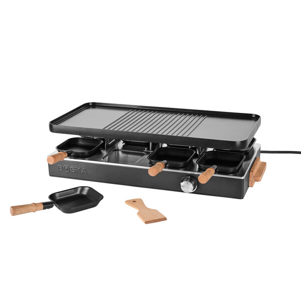 BOSKA Raclette Gourmet Party, 8 Person (EU Type F)