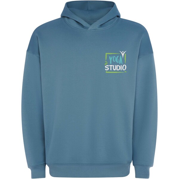Otto oversized unisex hoodie - Storm Blue / XS