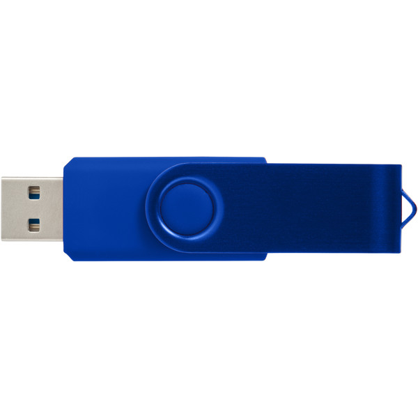 Clé USB 3.0 Rotate métallique - Bleu royal / 64GB