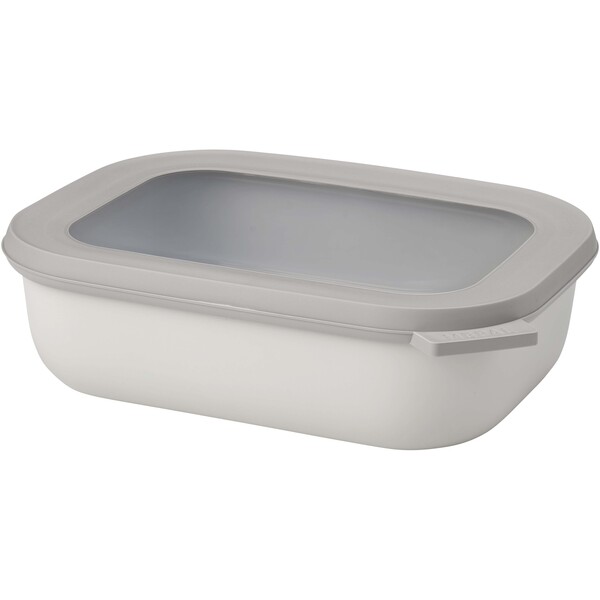 Mepal Cirqula 1000 ml rectangular multi-bowl - White