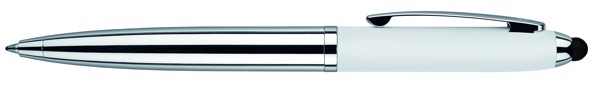 Senator® Nautic Touch Pad Pen, Balpen Met Draaimechanisme - Wit