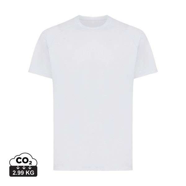 Iqoniq Tikal sport t-shirt, recycled polyester, 150 g/m² - Light Grey / 4XL