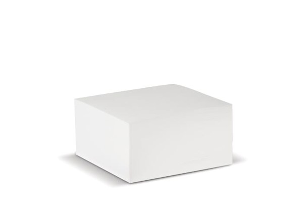 Cube pad 10x10x5 - White