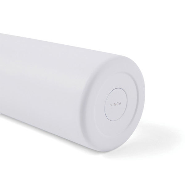 Vinga Ciro vacuum bottle, 580ml, recycled steel - White