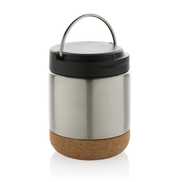 Bučka za hrano XD Collection 400 ml, reciklirano jeklo - Silver