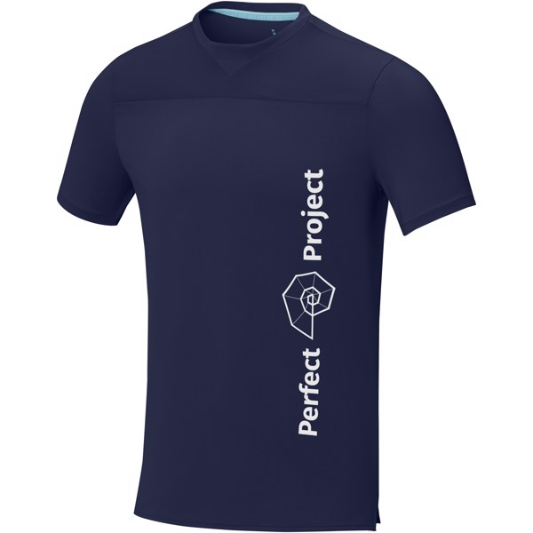 T-shirt cool fit de manga curta de GRS reciclado para homem de 160 g/m² Borax - Azul marinho / L