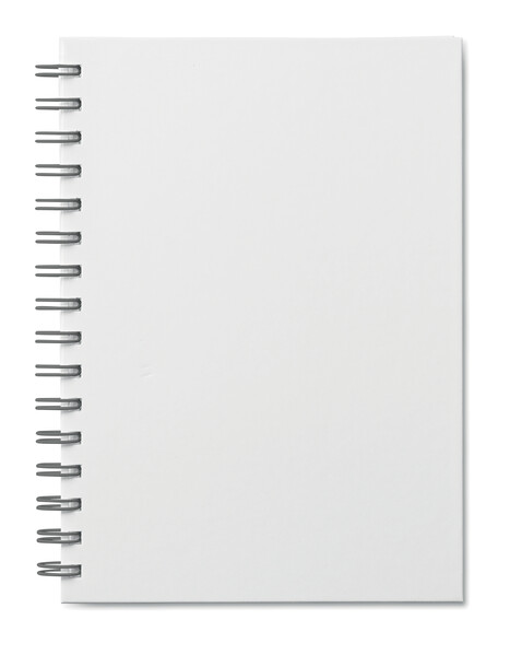 A5 collegebook with your design hard cover and sheets - Cool Dark Grey