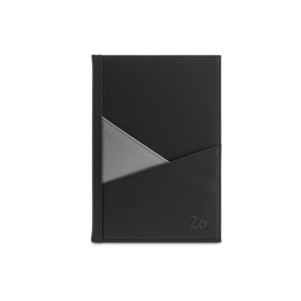 IBSEN A5. Agenda A5 em PU - Cinzento