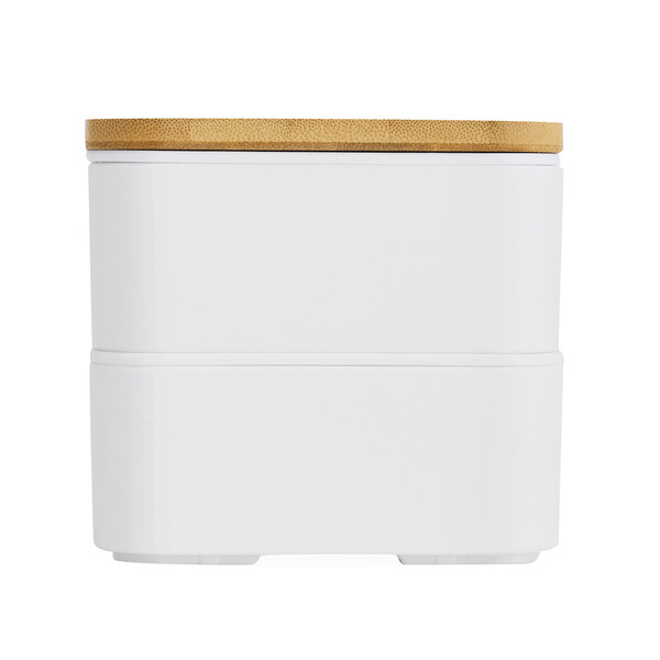 Lunch Box Double Level - White