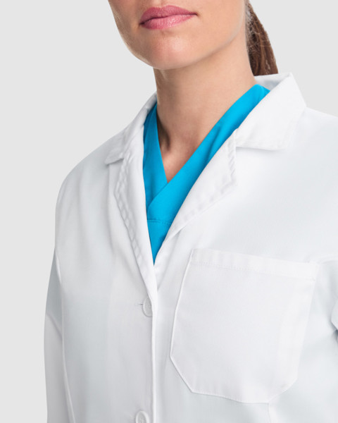 Bata De Laboratório Vaccine Woman - VERDE LAB / S