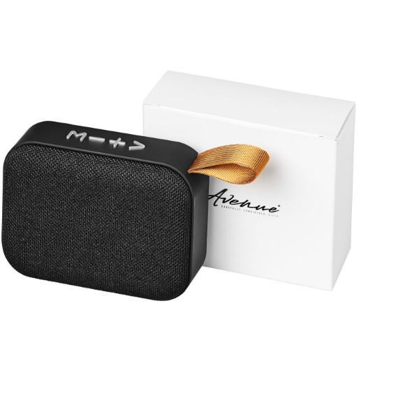 Enceinte Bluetooth® en tissu Fashion - Noir