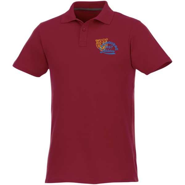 Polo para homem de 180 g/m² Helios - Bordô / XXL