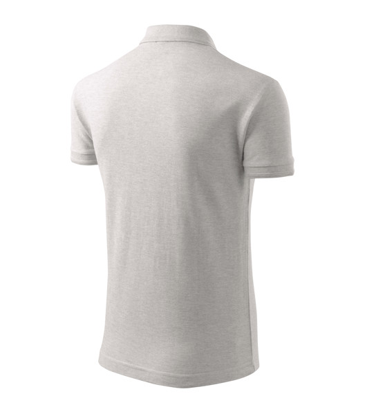 Polokošeľa Pánska Malfini® Pique Polo - Svetlosivý Melír / 3XL