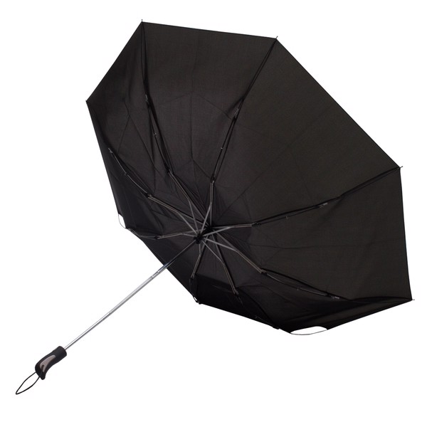 Vernier foldable stormproof umbrella - Black