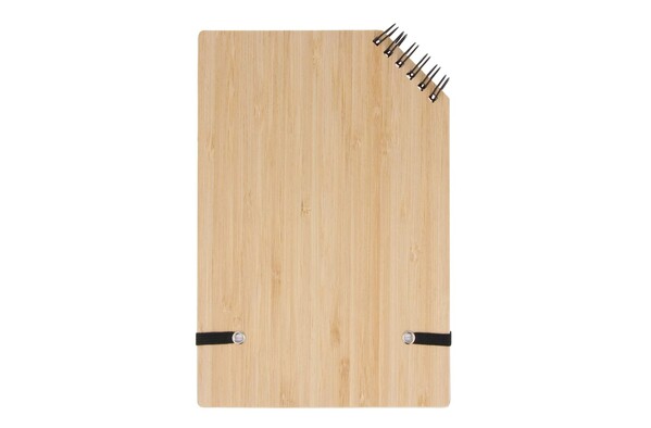 Cahier à reliure d'angle en bambou A5