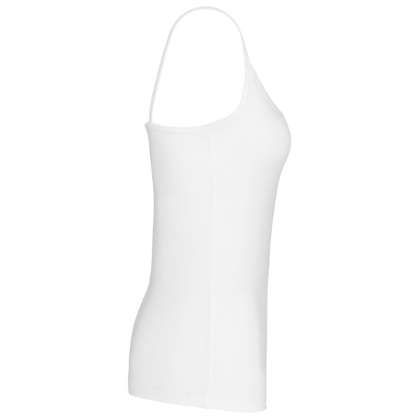 Ladies' Strappy Tank Top - White / 2XL