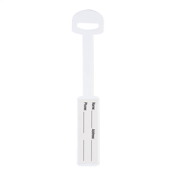 Luggage Tag Pudong - White