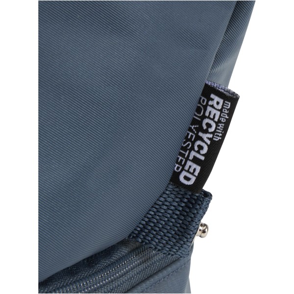 Sac de toilette de voyage Trip Aware™ de 6 L en matériaux recyclés - Bleu hale