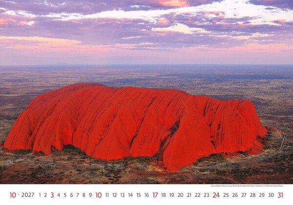Calendar World Wonders