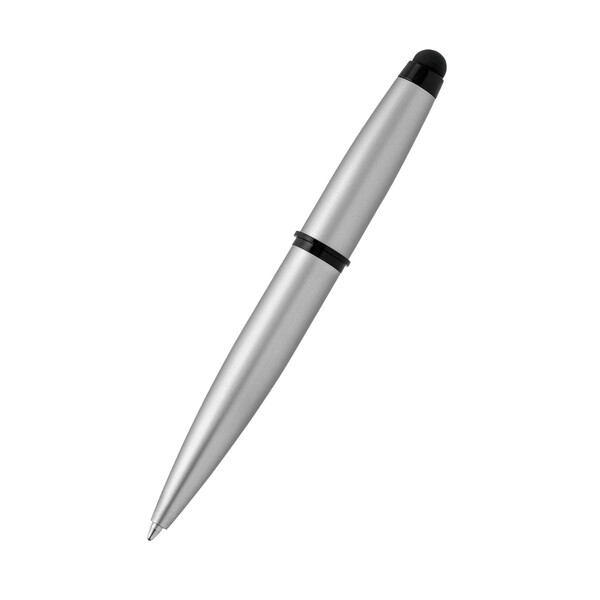 Stylo à Bille 2 en 1 TORNIO - argenté