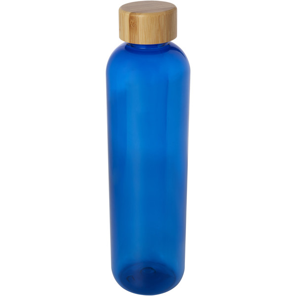 Ziggs 1000 ml recycled plastic water bottle - Blue