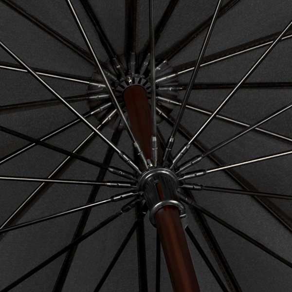 FALCONE - Parapluie de compact - Manuel -  102 cm - Noir