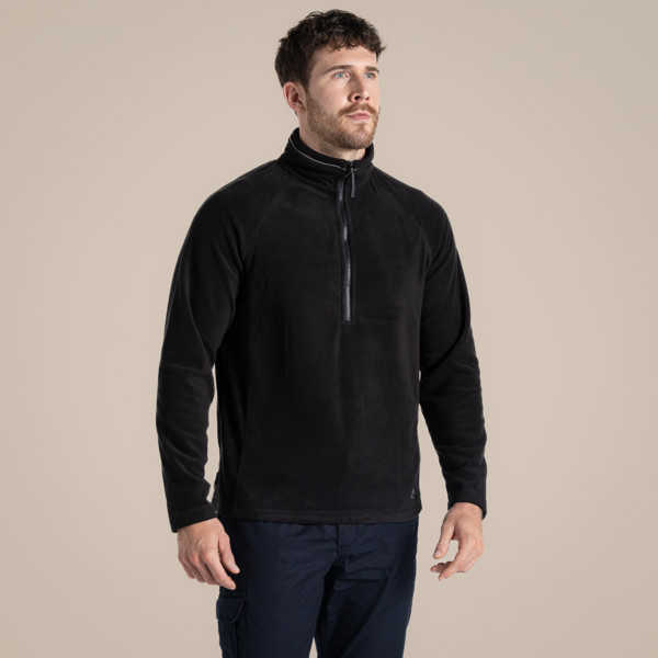 Craghoppers EXPERT COREY 200 FLEECE HALF ZIP - BLACK - L