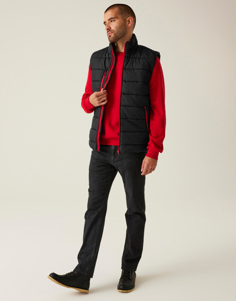 Men's Navigate Thermal Bodywarmer - Black / New Royal / M