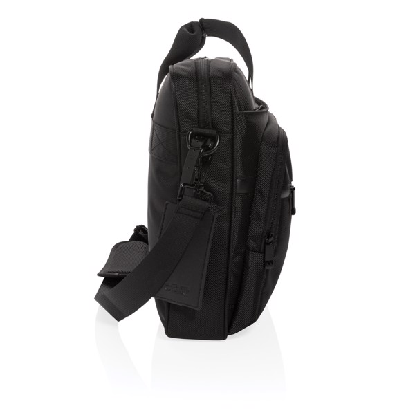 Swiss Peak laptop bag RFID, 15.6 inch, 1680D RPET