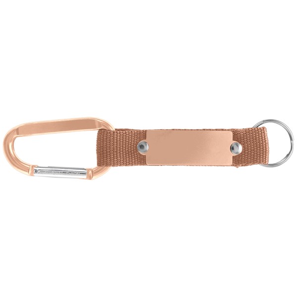 Willis Keyring - Rose Gold / Laser