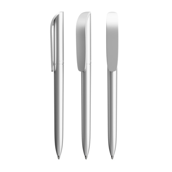 BIC® Super Clip Glacé - Silberglasur