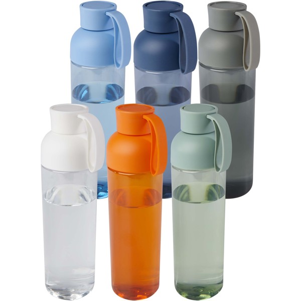 Bouteille d’eau Illuminate de 600 ml en rPET - Bleu océan