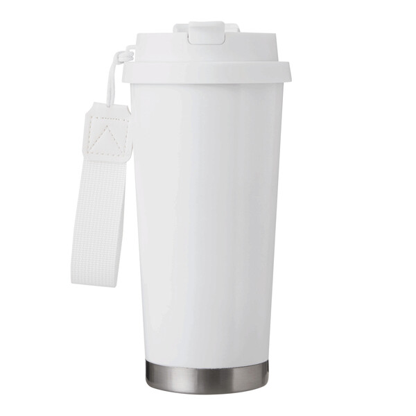 Vacuum Insulated Travel Mug Mug2go - White