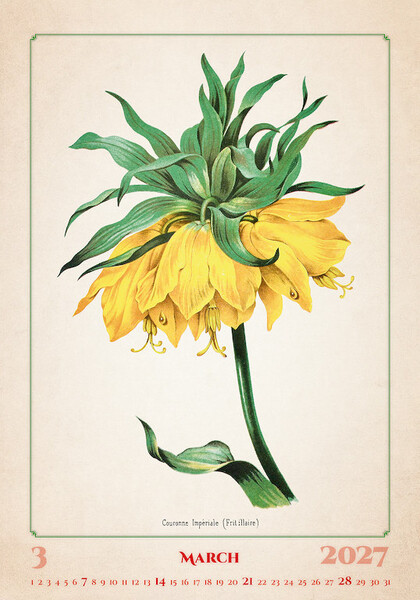 Calendar Herbarium