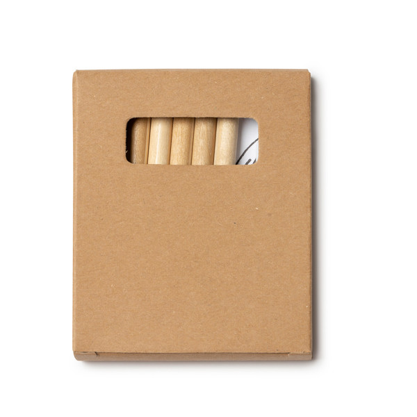 Personalised children's colouring pencil set with notepad and sharpener