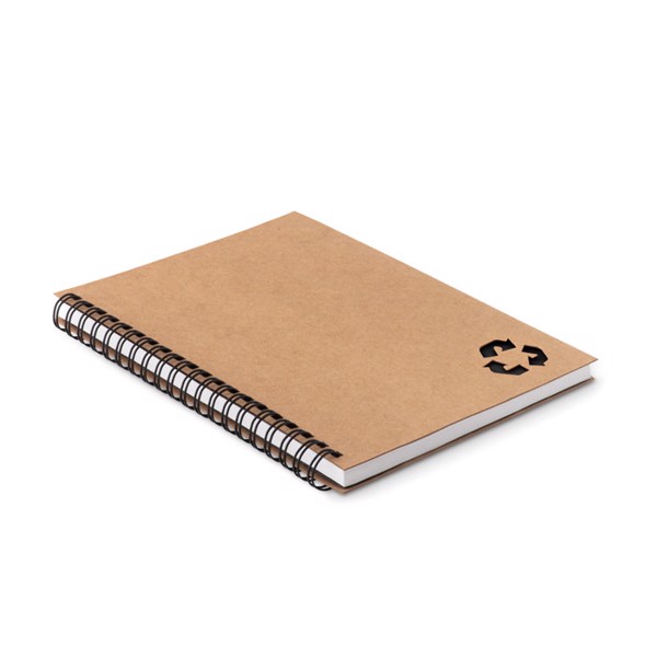 Stone paper notebook 70 lined Piedra - Black