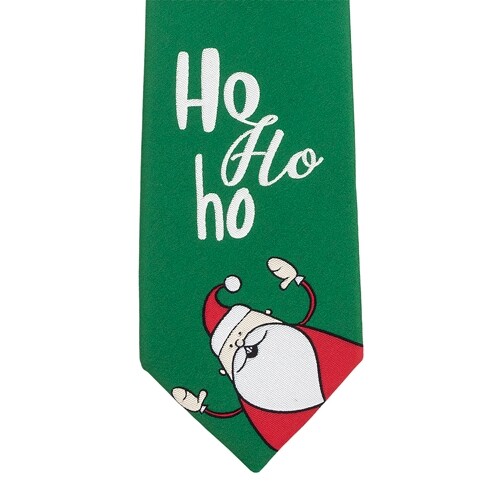 CHRISTMAS TIE "HO HO HO"