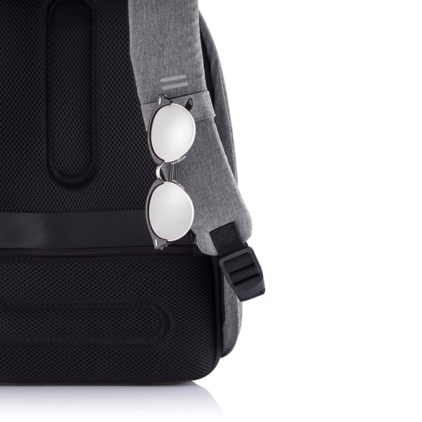 Bobby Hero Small, Anti-theft backpack - Grey