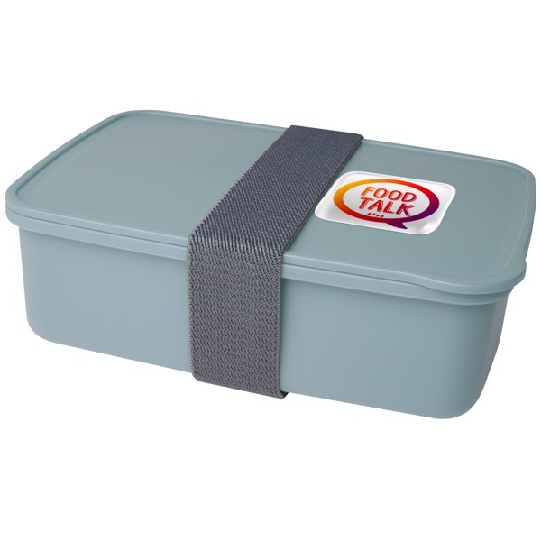 Boîte à lunch Dovi en plastique recyclé - Menthe