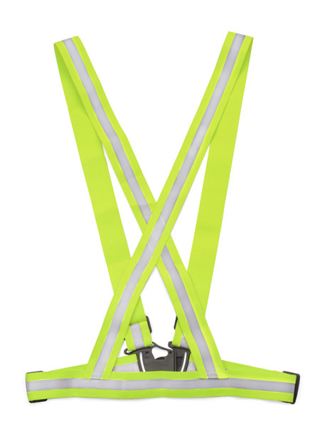 Reflective suspenders REFI - yellow